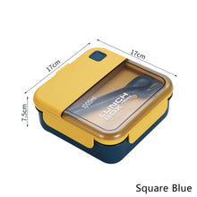 Load image into Gallery viewer, Microwave Lunch Box Compartment Bento Box Food Storage Container Portable Food Box with Cutlery