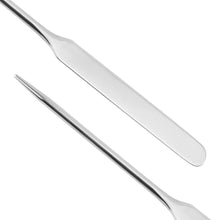Load image into Gallery viewer, Stainless Steel Dual Heads Makeup Toner Makeup Tools Spatula Mixing Stick Foundation Cream Mixing Tool Art Nail Color Mixing
