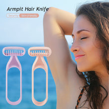 Load image into Gallery viewer, Portable Fence Blade Shaving Razor Women Leg Armpit Hair Trimmer Hair Removal Epilator Easy Operation Reusable Beauty Accessories