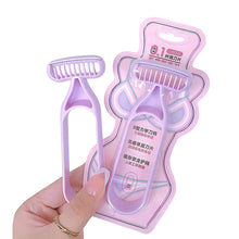 Load image into Gallery viewer, Portable Fence Blade Shaving Razor Women Leg Armpit Hair Trimmer Hair Removal Epilator Easy Operation Reusable Beauty Accessories