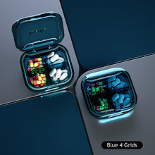Load image into Gallery viewer, Mini 4/6Grid Pill Case Portable Water Proof Dispenser Box Medicine Container Medicine Holder Moisture-proof Portable Pill Kit