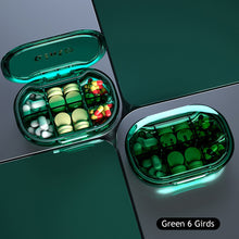 Load image into Gallery viewer, Mini 4/6Grid Pill Case Portable Water Proof Dispenser Box Medicine Container Medicine Holder Moisture-proof Portable Pill Kit