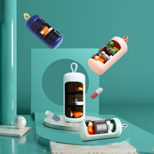 Load image into Gallery viewer, Small 3 Grids Pill Case Travel Medicine Box creative Tablet Pill Storage Plastic Organizer Box Holder Container Dispenser Case