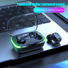 Load image into Gallery viewer, Y60 Bluetooth Earphones 5.1 TWS Wireless Headphones with LED Display Stereo Headset Touch Control Earbuds Noise Reduction