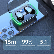 Load image into Gallery viewer, Y60 Bluetooth Earphones 5.1 TWS Wireless Headphones with LED Display Stereo Headset Touch Control Earbuds Noise Reduction