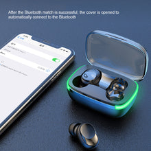 Load image into Gallery viewer, Y60 Bluetooth Earphones 5.1 TWS Wireless Headphones with LED Display Stereo Headset Touch Control Earbuds Noise Reduction