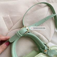 Load image into Gallery viewer, Women Versatile Messenger Bag Niche Fashion Portable Biscuit Bag PU Leather 4 Colors Handbag Shoulder Bag