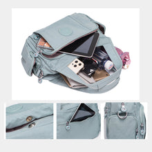Load image into Gallery viewer, Women Casual Diagonal Handbag Large Capacity Washable Nylon Shoulder Bag Multifunctional Inclined Shoulder Bag