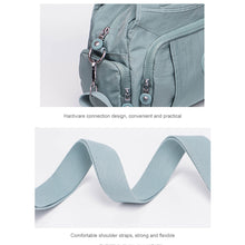 Load image into Gallery viewer, Women Casual Diagonal Handbag Large Capacity Washable Nylon Shoulder Bag Multifunctional Inclined Shoulder Bag