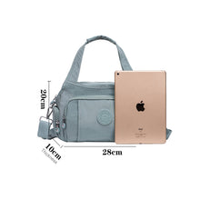 Load image into Gallery viewer, Women Casual Diagonal Handbag Large Capacity Washable Nylon Shoulder Bag Multifunctional Inclined Shoulder Bag