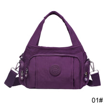 Load image into Gallery viewer, Women Casual Diagonal Handbag Large Capacity Washable Nylon Shoulder Bag Multifunctional Inclined Shoulder Bag