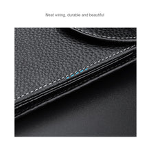 Load image into Gallery viewer, Male Large Capacity Portable Card Bag Cowhide Wallet Multi Card Wallet Bus Card Credit Card Bank Card Holder