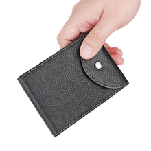 Load image into Gallery viewer, Male Large Capacity Portable Card Bag Cowhide Wallet Multi Card Wallet Bus Card Credit Card Bank Card Holder