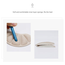 Load image into Gallery viewer, Sneakers Heel Stickers Soft Anti Abrasion Anti-drop Heel Stickers Thickened Self Adhesive Invisible Heel Stickers