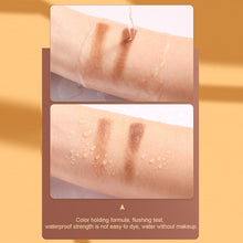 Load image into Gallery viewer, Three Dimensional Two-color Eyebrow Powder Waterproof Sweatproof Long Lasting Eyebrow Powder Cosmetic