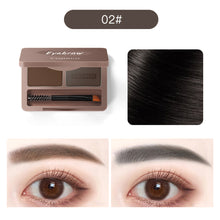 Load image into Gallery viewer, Three Dimensional Two-color Eyebrow Powder Waterproof Sweatproof Long Lasting Eyebrow Powder Cosmetic