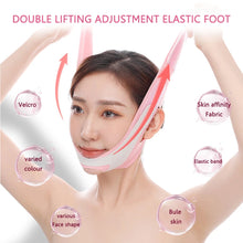 Load image into Gallery viewer, Far Infrared Elastic V-face Bandage Face Slimming Mask Chin Cheek Lift Up Belt Facial Care Tool for Women