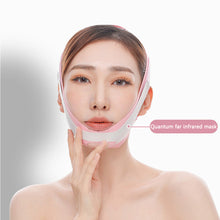 Load image into Gallery viewer, Far Infrared Elastic V-face Bandage Face Slimming Mask Chin Cheek Lift Up Belt Facial Care Tool for Women