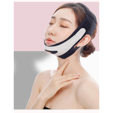 Load image into Gallery viewer, Far Infrared Elastic V-face Bandage Face Slimming Mask Chin Cheek Lift Up Belt Facial Care Tool for Women