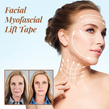 Load image into Gallery viewer, Facial Myofascial Lift Tape Anti Sagging Face Lifting Tightening Face Lifting Tape Breathable Face Lifter Paste