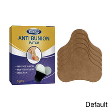 Load image into Gallery viewer, 5pcs/box Anti-bunion Patches Correct Foot Thumb Eversion Relieve Swelling Pain Foot Care Patches Health Care