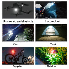 Load image into Gallery viewer, 7 Colors Car Motorcycle Wireless Remote Control Strobe Light LED Warning Lamp For Bicycle RC Drone Flash Position Indicator Lamp