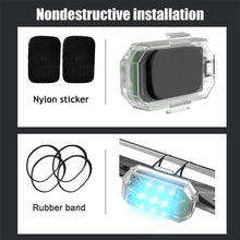 Load image into Gallery viewer, 7 Colors Car Motorcycle Wireless Remote Control Strobe Light LED Warning Lamp For Bicycle RC Drone Flash Position Indicator Lamp