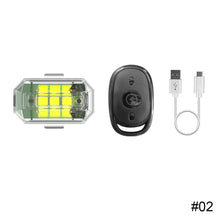 Load image into Gallery viewer, 7 Colors Car Motorcycle Wireless Remote Control Strobe Light LED Warning Lamp For Bicycle RC Drone Flash Position Indicator Lamp