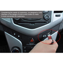 Load image into Gallery viewer, Car Trunk Open/Close Button Switch Assembly with USB Port for Chevrolet Cruze 9-16V 3A