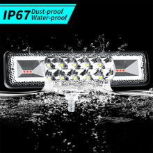 Load image into Gallery viewer, 48W LED Bar Double Color Off Road Spotlight 12V LED Work Light Light Bar For Truck Tractor SUV ATV