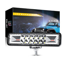 Load image into Gallery viewer, 48W LED Bar Double Color Off Road Spotlight 12V LED Work Light Light Bar For Truck Tractor SUV ATV