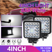 Load image into Gallery viewer, 1Pc 4inch Car 123W LED Bar Offroad 9-36V 4X4 Spotlight Work Light Bar For Truck Tractor SUV ATV LED Headlights