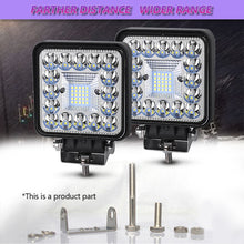 Load image into Gallery viewer, 1Pc 4inch Car 123W LED Bar Offroad 9-36V 4X4 Spotlight Work Light Bar For Truck Tractor SUV ATV LED Headlights