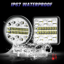 Load image into Gallery viewer, 1Pc 102W Car 34SMD LED Spotlight Work Light Bar For Tractor SUV Truck Driving Fog Lamp 3030 Headlights