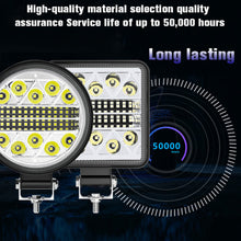 Load image into Gallery viewer, 1Pc 102W Car 34SMD LED Spotlight Work Light Bar For Tractor SUV Truck Driving Fog Lamp 3030 Headlights