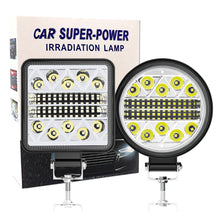 Load image into Gallery viewer, 1Pc 102W Car 34SMD LED Spotlight Work Light Bar For Tractor SUV Truck Driving Fog Lamp 3030 Headlights
