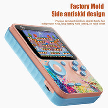 Load image into Gallery viewer, 500 Games Mini Handheld Video Game Console Retro Portable 3.5-inch Screen LCD Kids Color Student Card Machine Two Roles Gamepad