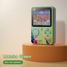 Load image into Gallery viewer, 500 Games Mini Handheld Video Game Console Retro Portable 3.5-inch Screen LCD Kids Color Student Card Machine Two Roles Gamepad
