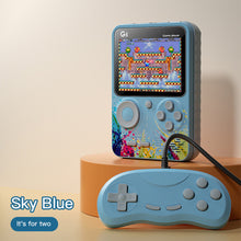 Load image into Gallery viewer, 500 Games Mini Handheld Video Game Console Retro Portable 3.5-inch Screen LCD Kids Color Student Card Machine Two Roles Gamepad