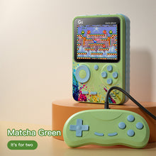 Load image into Gallery viewer, 500 Games Mini Handheld Video Game Console Retro Portable 3.5-inch Screen LCD Kids Color Student Card Machine Two Roles Gamepad