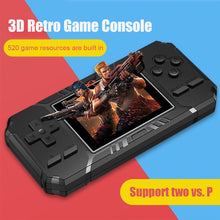 Load image into Gallery viewer, Retro Handheld Game Console 8-Bit 3.0 Inch Color LCD Game Player Built-in 520 Games Portable Mini Handheld Game Console