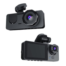 Load image into Gallery viewer, 3-Lens 1080P 2.0inch Car DVR HDInside Vehicle Dash CamThree Way Camera DVRs Recorder Video Registrator Dashcam Camcorder