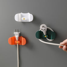 Load image into Gallery viewer, Cord Wrapper Hooks Wall-Mounted Cable Organizer USB Cable Winder Punch-free Wire Hider Data Line Holder Earphone Wire Fixer