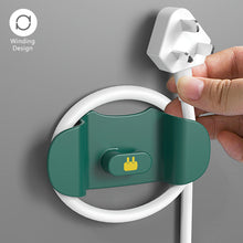 Load image into Gallery viewer, Cord Wrapper Hooks Wall-Mounted Cable Organizer USB Cable Winder Punch-free Wire Hider Data Line Holder Earphone Wire Fixer