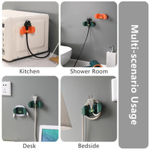 Load image into Gallery viewer, Cord Wrapper Hooks Wall-Mounted Cable Organizer USB Cable Winder Punch-free Wire Hider Data Line Holder Earphone Wire Fixer