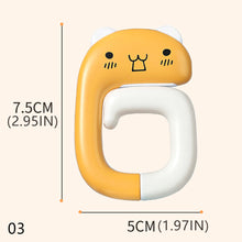 Load image into Gallery viewer, Cute Animal Hook Portable Handbag Holder Free Punching Purse Hanger Removable Decorative Table Hooks Wall Hangers Side Hooks Bathroom Room Clothes Sundries Rack