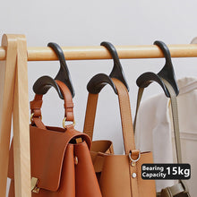 Load image into Gallery viewer, Bag Storage Hanger Home Closet Hat Hook Scarf Organizer Shawl Purse Hooks Durable Handbag Rack Creative Arched Hangers