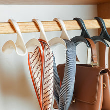 Load image into Gallery viewer, Bag Storage Hanger Home Closet Hat Hook Scarf Organizer Shawl Purse Hooks Durable Handbag Rack Creative Arched Hangers