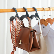 Load image into Gallery viewer, Bag Storage Hanger Home Closet Hat Hook Scarf Organizer Shawl Purse Hooks Durable Handbag Rack Creative Arched Hangers