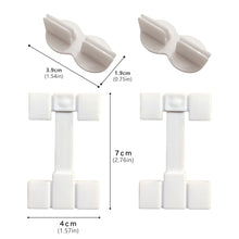 Load image into Gallery viewer, Drawer Partition Accessories Extension Buckle Fixed Clip DIY Storage Free Combination Clapboard Divider Makeup Sock Underwear Organizer